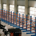 Heavy duty cantilever arm racking system /double sided storage steel shelf cantilever